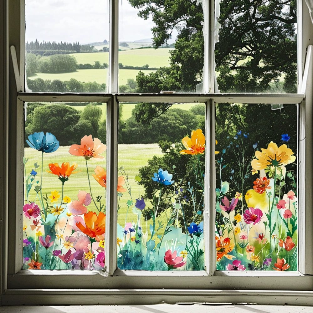 1+1 Free | FloraDeco™ Reusable Window Stickers