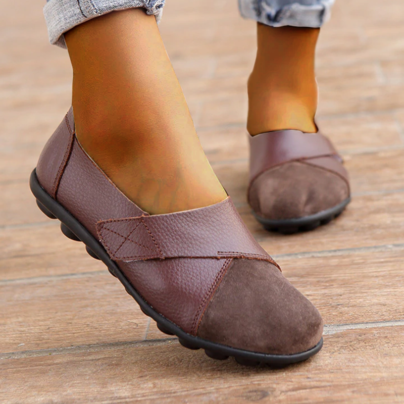 Arianna – Orthopedic Leather Slip-On Loafer for Women
