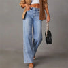 Classic Casual Trousers for Women | Straight Leg