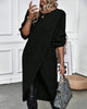 Emma™ Luxurious Knit Dress with Slit for Women