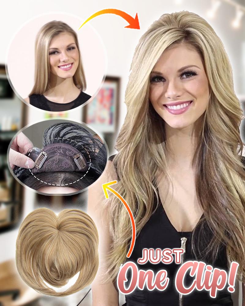 Magic Clip-On Hair Topper