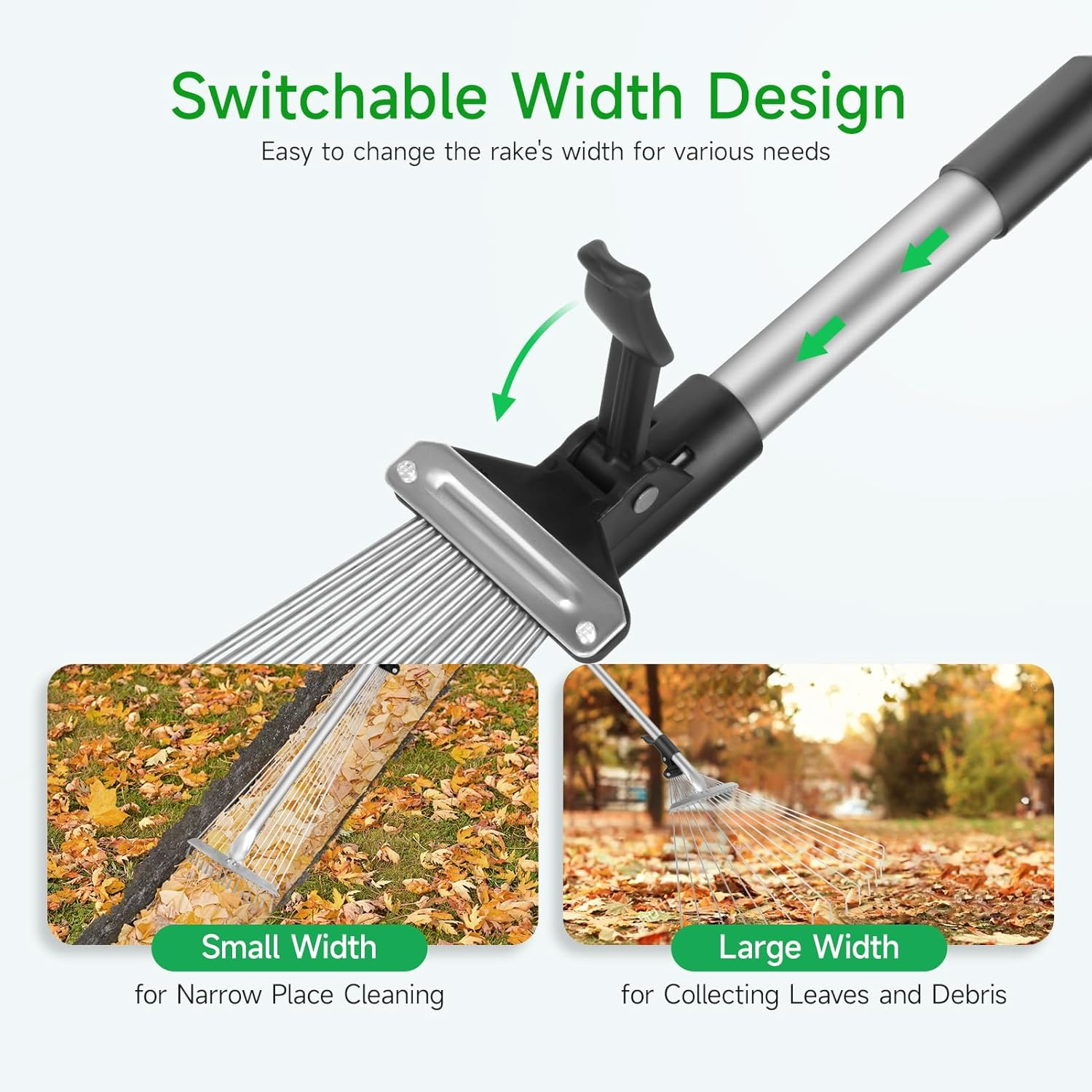 FlexRake™ Effortless Yard Cleanup