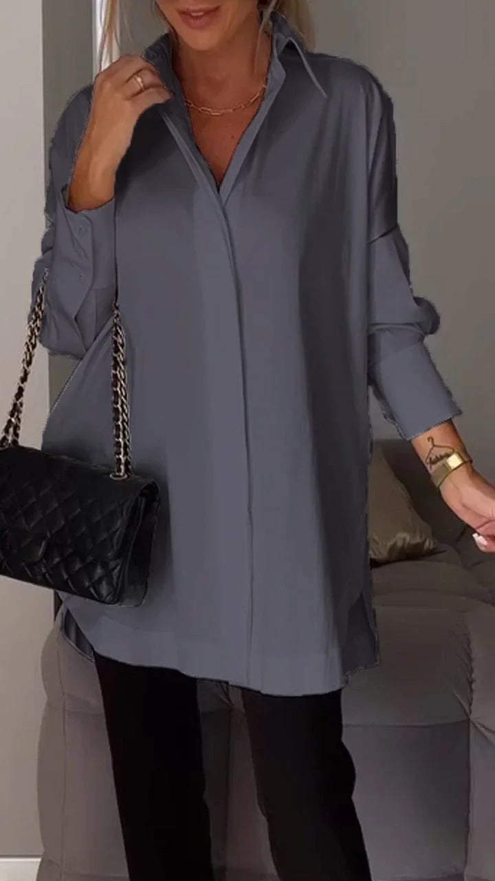 Hillary™ Long polo blouse
