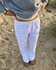 Women's Linen Pants with Loose Fit – Various Colors