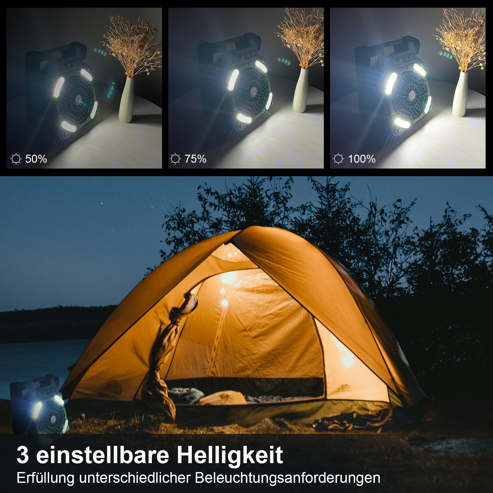 EcoBreeze™ Solar-Powered Cool Comfort