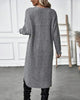 Emma™ Luxurious Knit Dress with Slit for Women