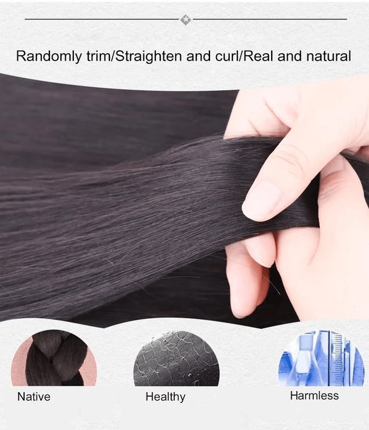 Magic Clip-On Hair Topper