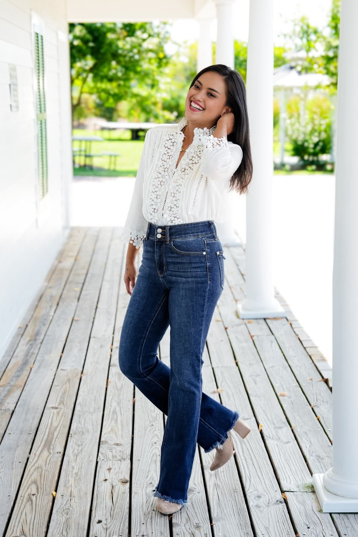 Karmen™ Timeless Denim Elegance