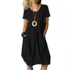 Carly™ Summer Solid Color Loose Fit Dress