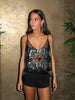 Aurora – Decorated Transparent Sequin Top for Women
