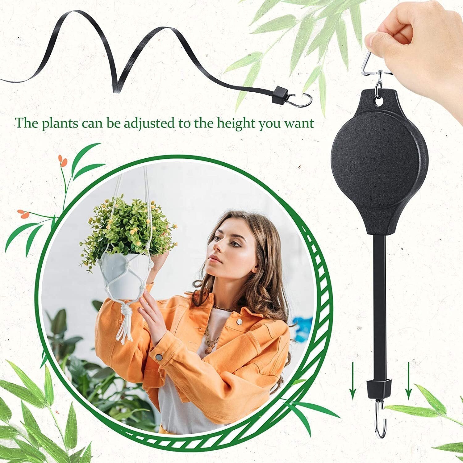 LeafLift™ Hang Plants Safely