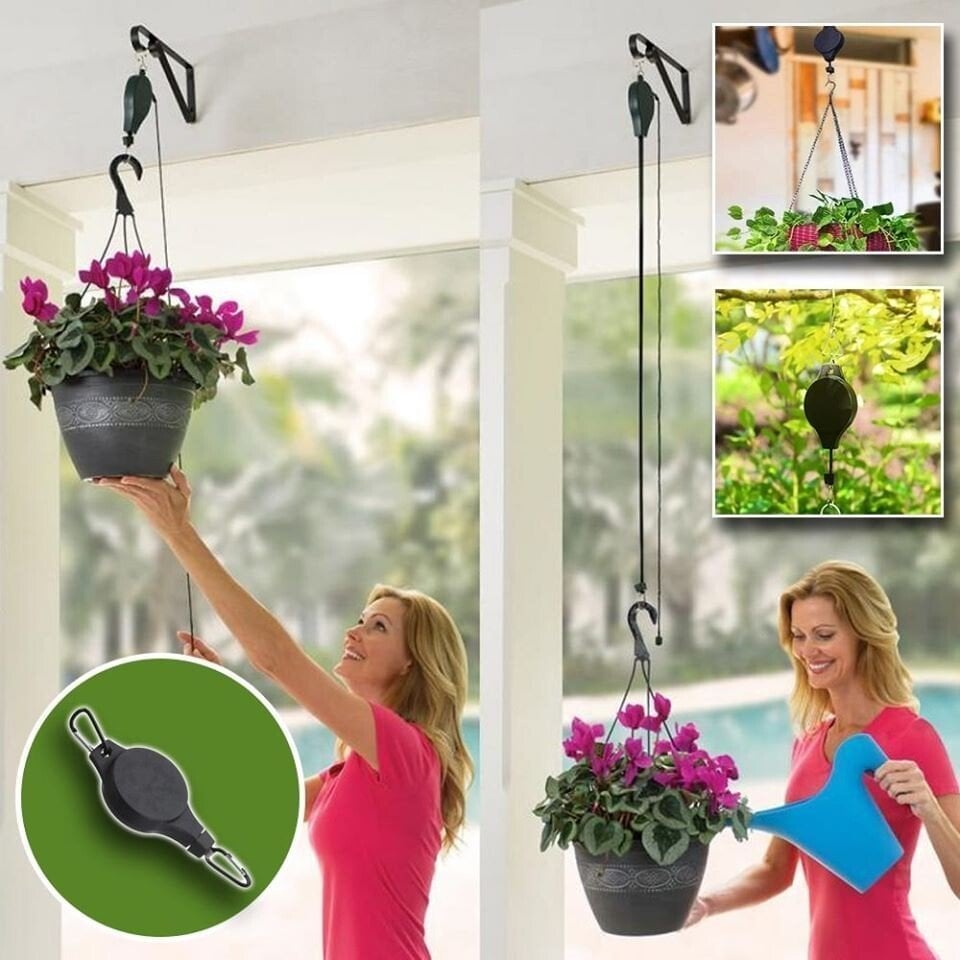 LeafLift™ Hang Plants Safely