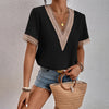 Women's V-Neck T-Shirt – Regular Fit and Versatile Style