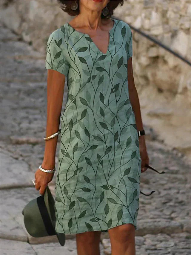 Yvonne | Effortlessly Flowing Women's Midi Dress