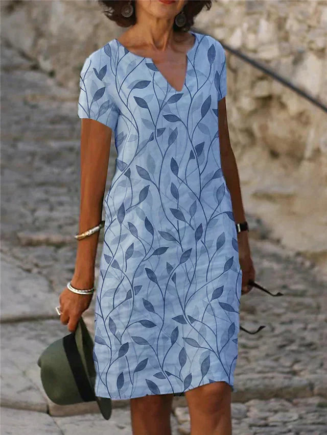 Yvonne | Effortlessly Flowing Women's Midi Dress