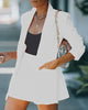 Clarisse – Elegant Blazer & Fitted Shorts Set for Women