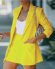Clarisse – Elegant Blazer & Fitted Shorts Set for Women