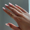 Adjustable Double Ring – Modern Design Suitable for Any Occasion