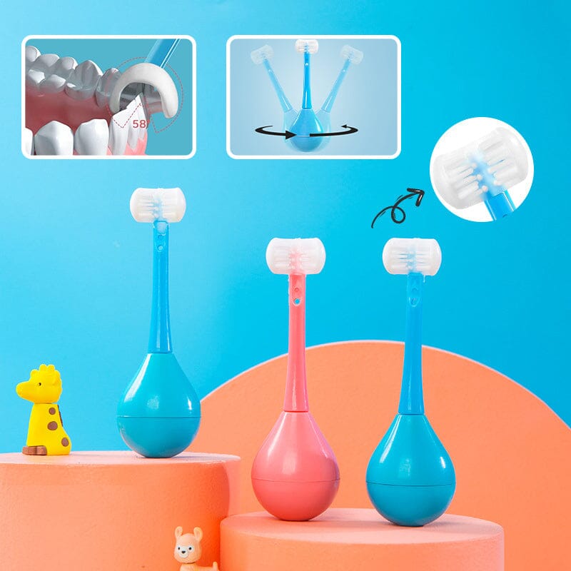 BrushBuddy™ Three-sided Toothbrush