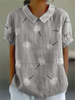 Women's Vintage Floral Pattern Blouse | Casual