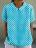 Women's Vintage Floral Pattern Blouse | Casual