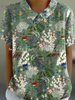 Women's Vintage Floral Pattern Blouse | Casual