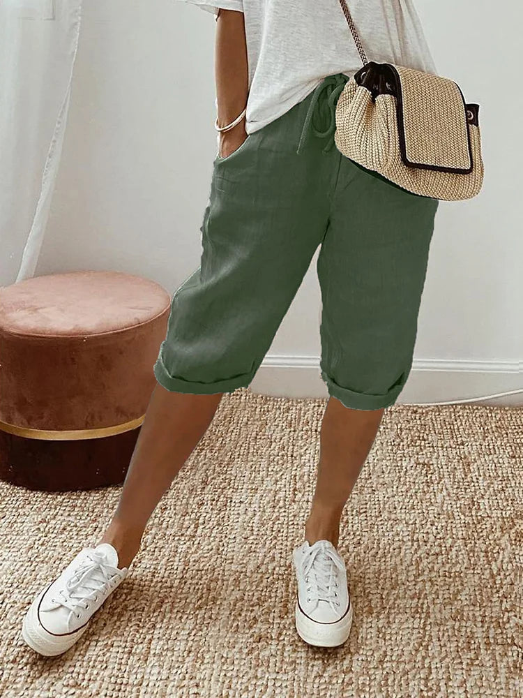 Women's Shorts with Drawstring | Summer