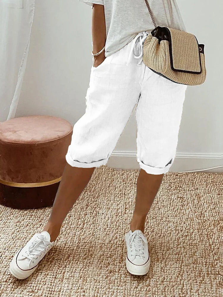 Women's Shorts with Drawstring | Summer