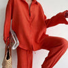 Susanne - Relaxed Blouse and Wide Pants for Women