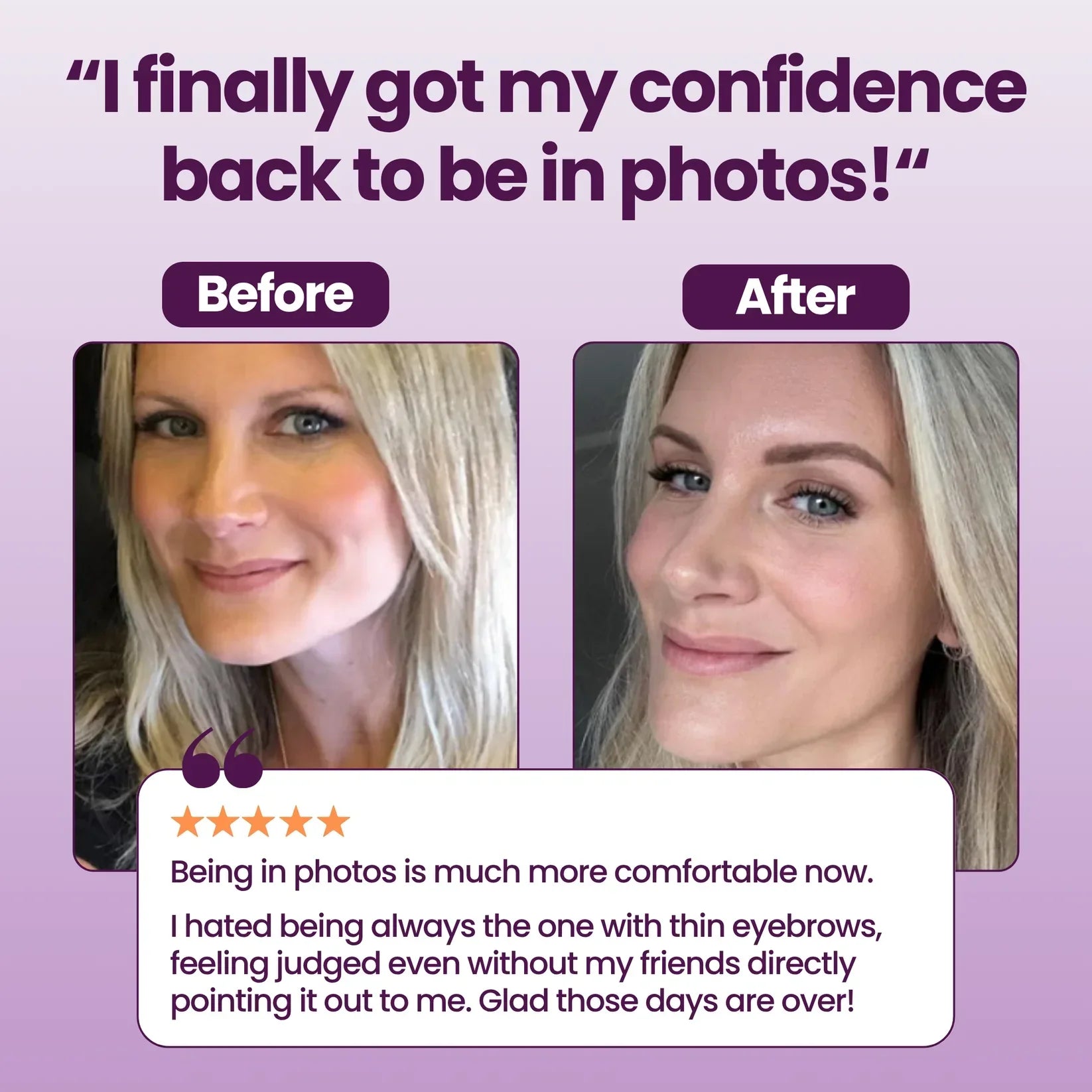 2+2 Free | GlamBrow™ Perfect Arched Brow  Look