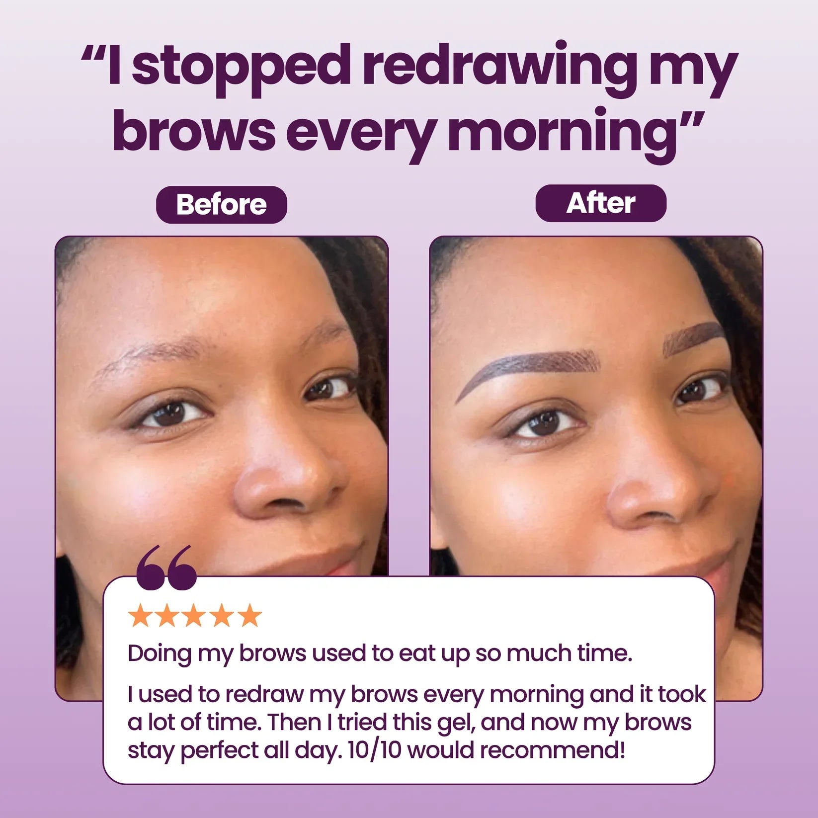 2+2 Free | GlamBrow™ Perfect Arched Brow  Look