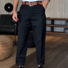 Women's Striped Business Suit Trousers - Elegant & Modern