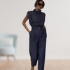 Alicia | Figure-Flattering Design with Decorative Belt Women's Set