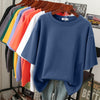 Amélie - Oversized Cotton Basic T-Shirt for Women