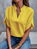 Isalie™ Elegant V-Neck Blouse