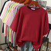 Amélie - Oversized Cotton Basic T-Shirt for Women