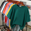 Amélie - Oversized Cotton Basic T-Shirt for Women