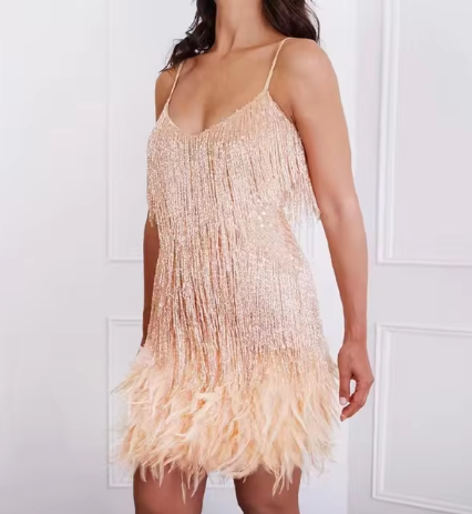 Alana | Modern Elegance with Playful Details Women's Mini Dress