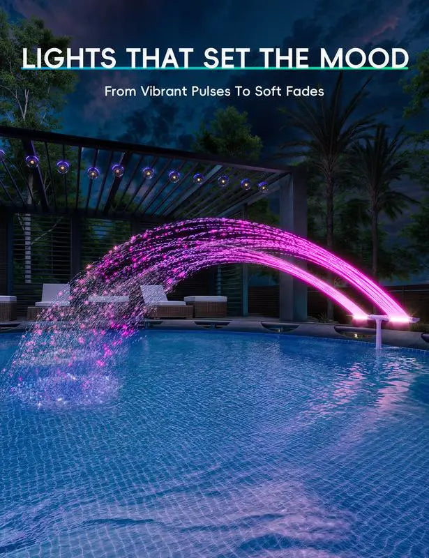 AquaGlow™ Sun-Powered Tranquility