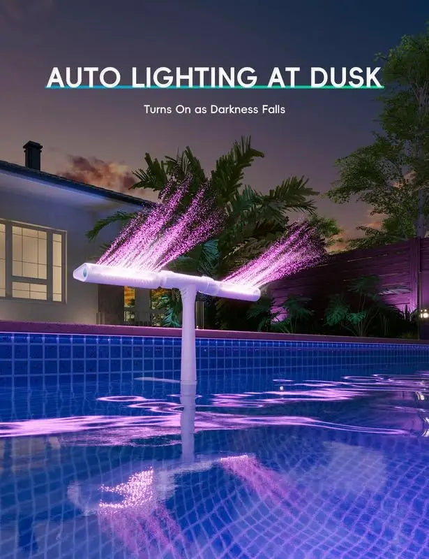 AquaGlow™ Sun-Powered Tranquility