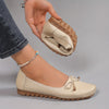 Velurette™ – Elegant Women's Loafers with Bow Design