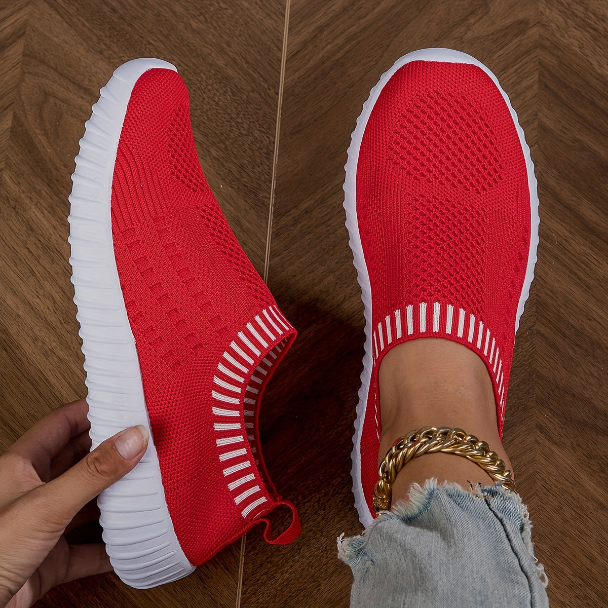 VitaFlex™ – Comfortable Slip-On Women's Sneakers with Breathable Design