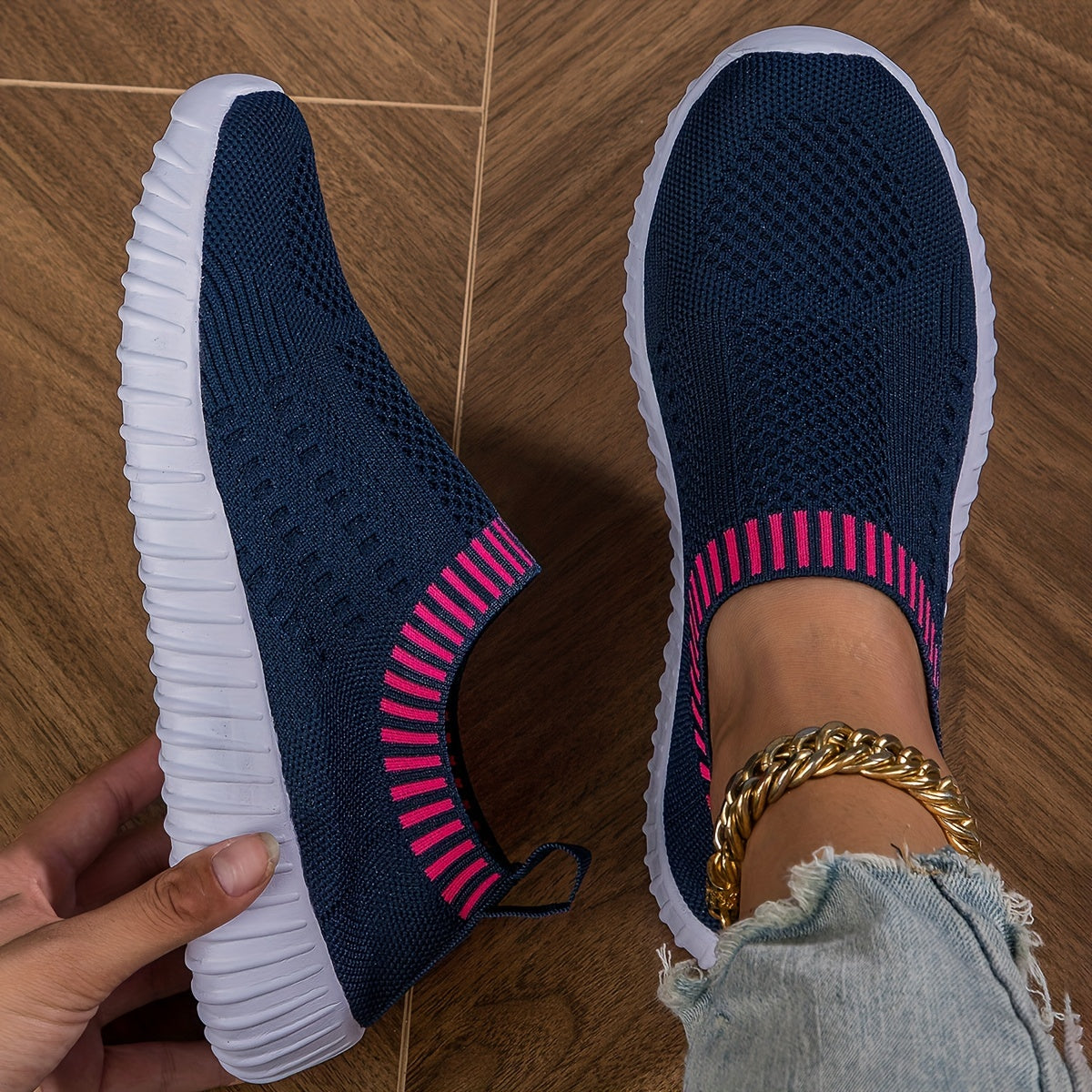 VitaFlex™ – Comfortable Slip-On Women's Sneakers with Breathable Design