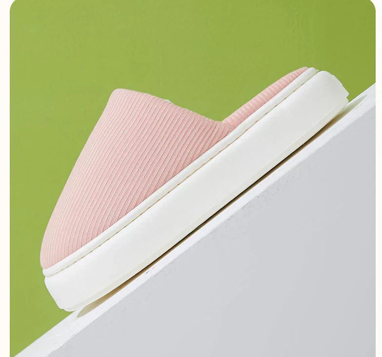 Winter slippers with orthopedic support