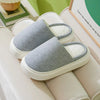 Winter slippers with orthopedic support