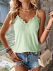 Alida – Camisole Top with Eyelets and Lace for Women