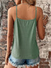 Alida – Camisole Top with Eyelets and Lace for Women