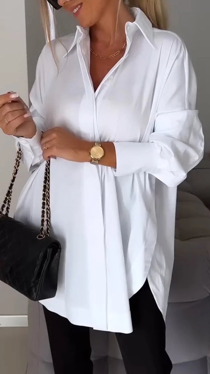 Hillary™ Long polo blouse