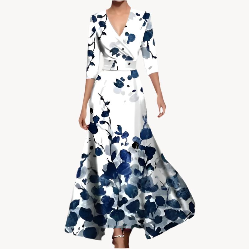 Alma™  Elegant Sleeve Design Women's Dress