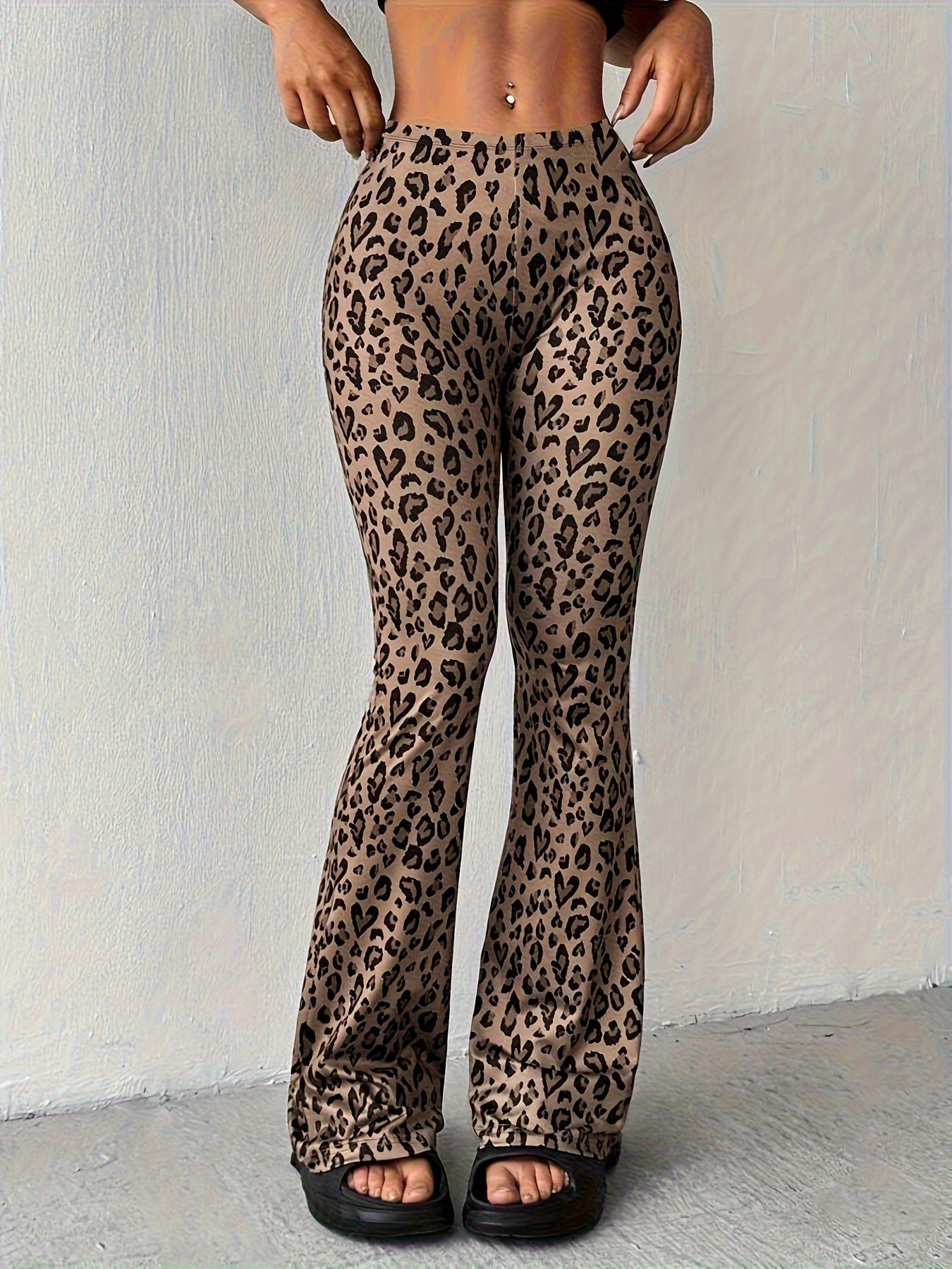 Carina – Hipster Hose with Leopard Print and High Waist for Women